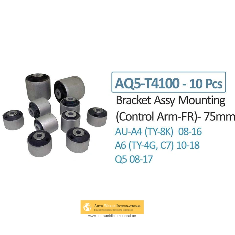 Front Suspension Bush Kit Set Of 10 ( 75 Mm ) For Audi A4 8k / Q5 8r / A6 4g