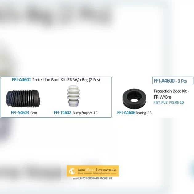 Front Shock Absorber Kit With Bearing For Ford Fiesta / Fusion / Figo